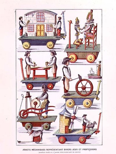 Mechanical Toy Catalogue from Histoire des Jouets by Henri d